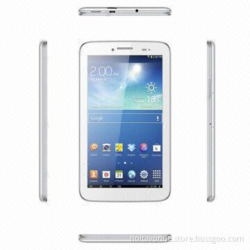 7-inch Tablet PC, 1024 x 600 Pixels with Dual SIM Card, GPS, Wi-Fi and Bluetooth, OS Android 4.2